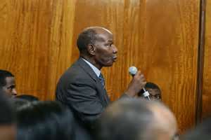 Senior Counsel Fred Ngatia for Mr Uhuru Kenyatta